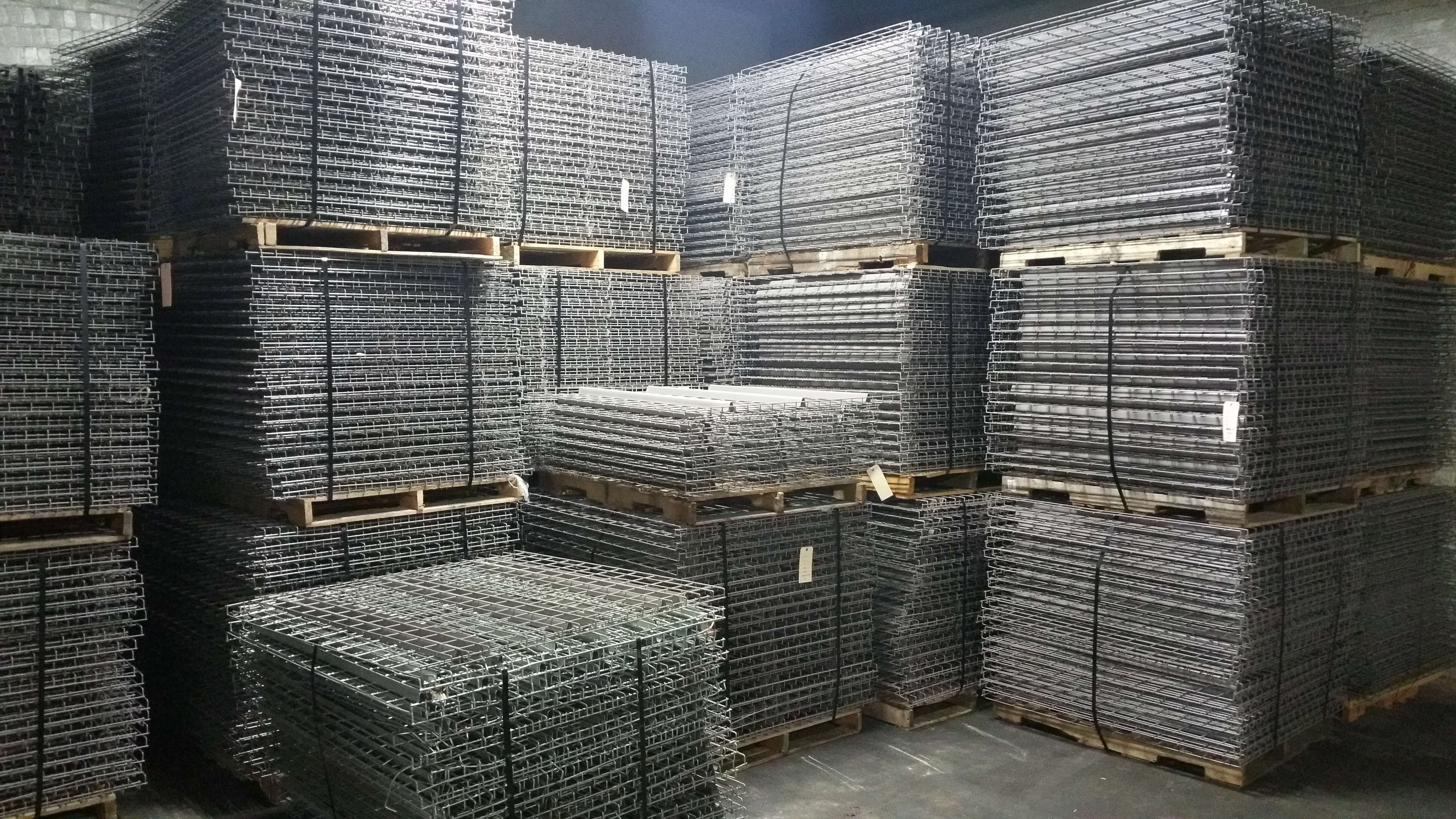 Used Wire Decks and Double Waterfall Wire Mesh Decks