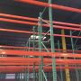 Used Teardrop Pallet Rack Beams - 96”L x 4” Face