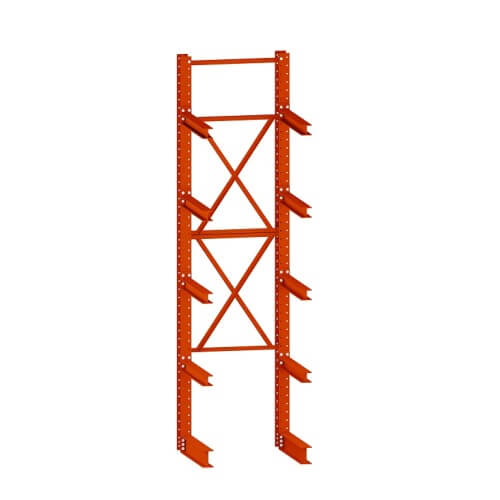 Super-Heavy Duty Inclined Cantilever Rack Arms 5