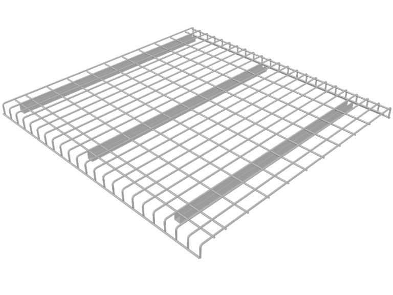 Wire Decking 48" Deep Waterfall 3 Channel Step UPR