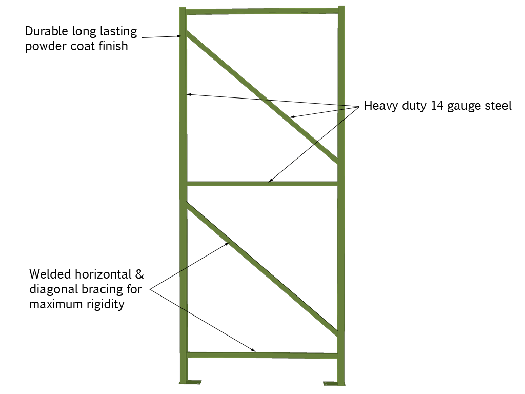 Pallet (168 ct) of 42-Gal IPS 13-11108 Black ProGrade Heavy Duty