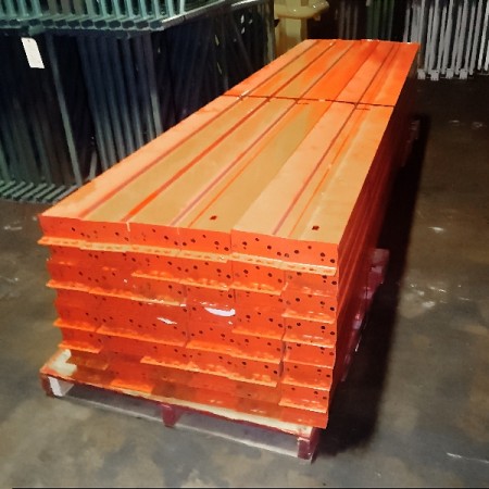 Used Heavy Racking Beams Used Pallet Rack Beams | Largest inventory of Used Teardrop Beams