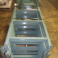 Used Gravity Conveyor H-Stand 24" - Adj 34" - 63"