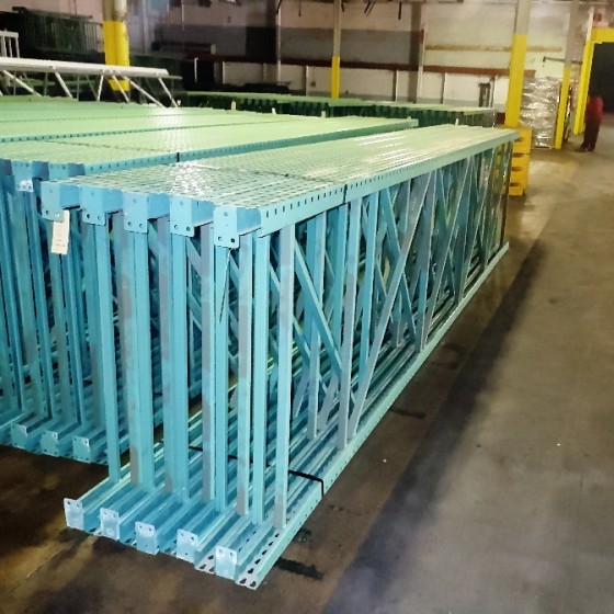 Used Pallet Rack Uprights For Sale Like New Quality